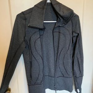 Gray Lululemon Zip Up